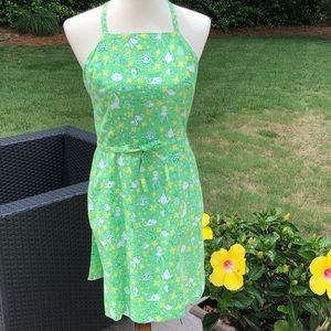 Lilly Pulitzer Clara Lil Critters Wrap Dress